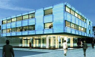 ECO Industrial Building Seminarzentrum Indien