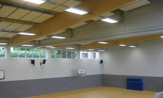 Neubau zwei feld sporthalle rwth aachen